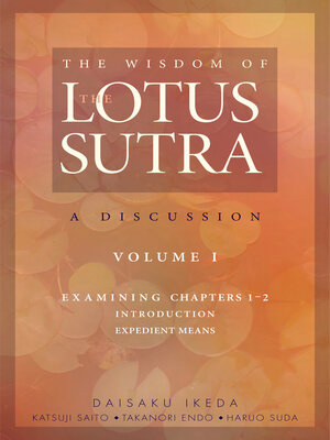 cover image of The Wisdom of the Lotus Sutra, Volume 1